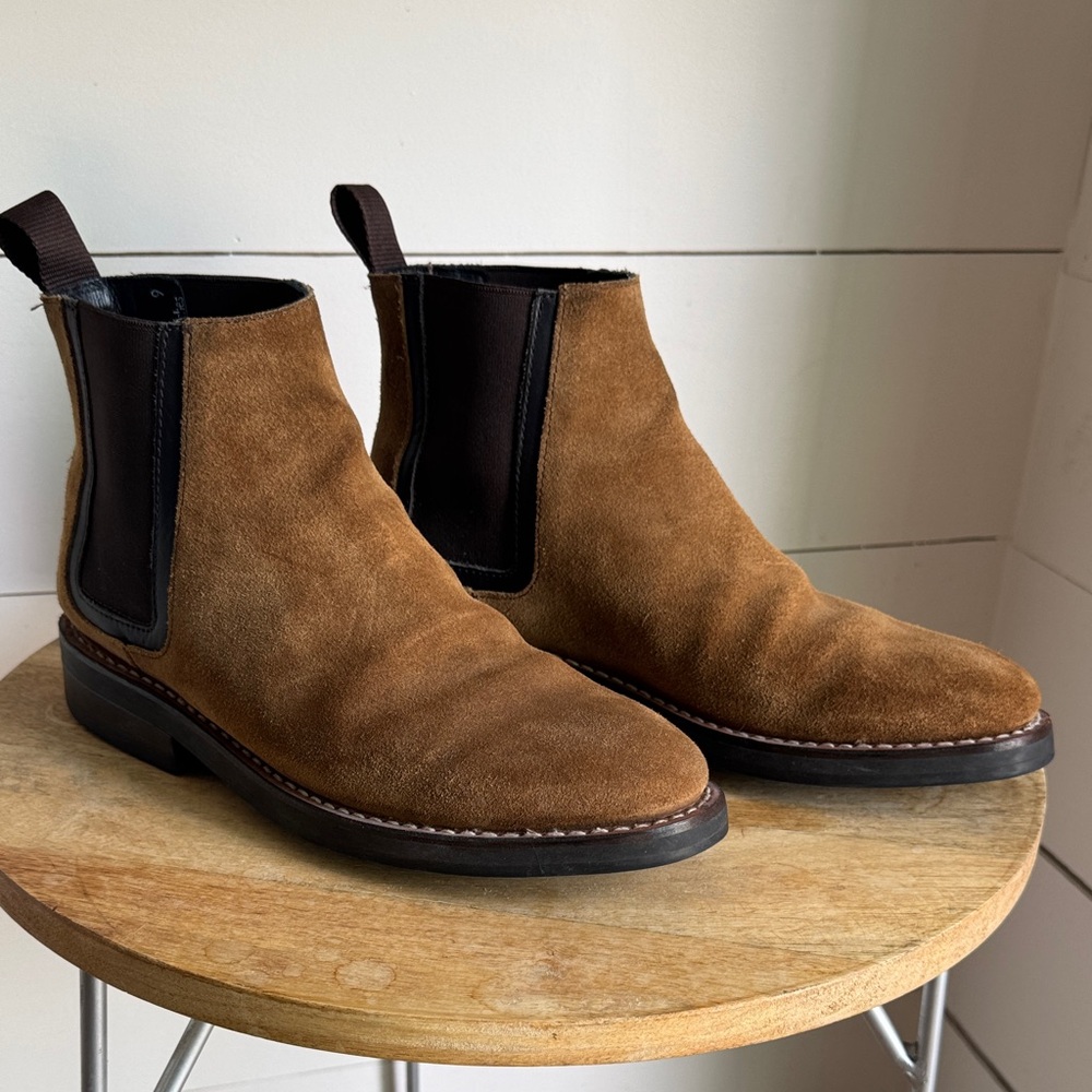 THURSDAY BOOT CO Brown Suede Chelsea Boots Men’s Size 6